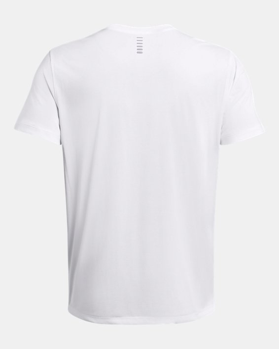 Men's UA Launch Short Sleeve, White, pdpMainDesktop image number 4